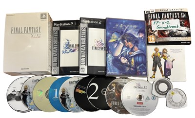 Lot 299 - FINAL FANTASY: A collection of various game...