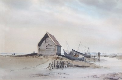 Lot 630 - Leslie L Hardy Moore, RI (1907-1997), Thornham,...