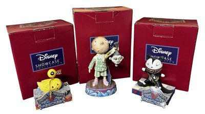 Lot 329 - Three boxed Disney Showcase figures from The...