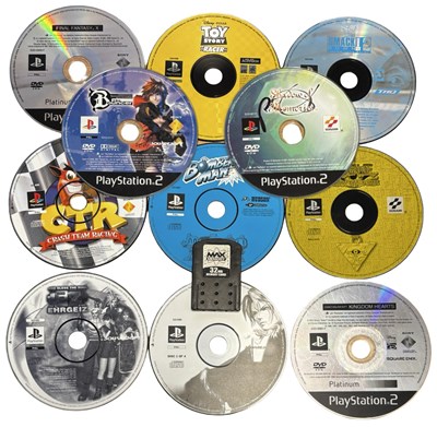 Lot 308 - PLAYSTATION: A collection of unboxed game...