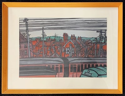 Lot 31 - H.J. Jackson (1909-1989), 'Near the Station',...