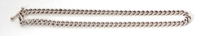 Lot 183 - A 'Hot Diamonds Man' chain, with T-bar stamped...