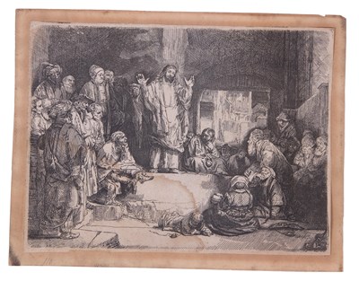 Lot 101 - Rembrandt Harmensz Van Rijn (Dutch,1606-1669),...
