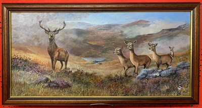 Lot 36 - David Feather (1952-2005), 'Monarch of the...