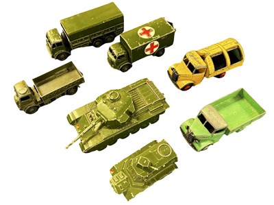 Lot 158 - A group of playworn Dinky toys