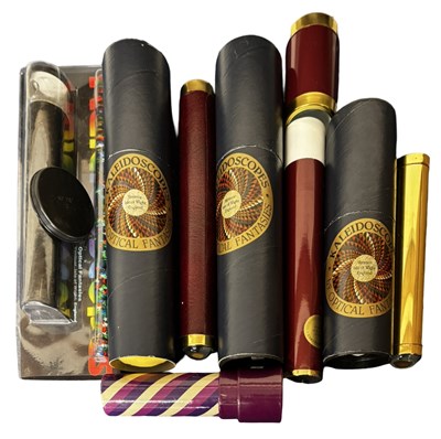 Lot 296 - A collection of various kaleidoscopes (one...