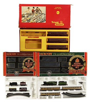 Lot 11 - Three incomplete 00 gauge railway sets, to...