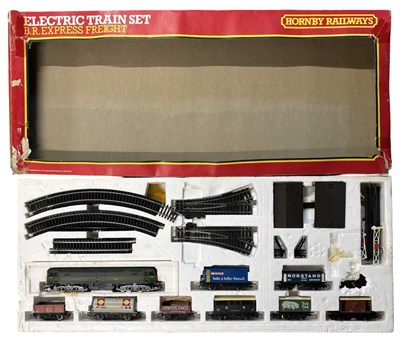 Lot 9 - A Hornby 00 gauge BR Express Freight Train set...