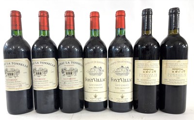 Lot 369 - Mixed reds: to include three bottles Chateau...