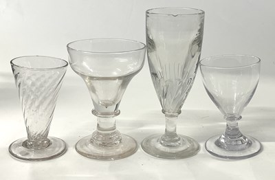 Lot 240 - A group of 19th Century glass including an...