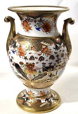 Lot 252 - An early 19th Century Spode jar shaped vase,...