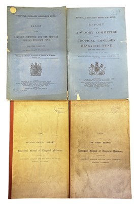 Lot 1004 - TROPICAL DISEASE REPORTS: 4 Titles: ADVISORY...