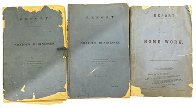 Lot 1006a - EMPLOYMENT REPORTS: 2 Titles: NOXIOUS...