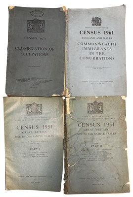 Lot 1022 - CENSUS REPORTS: 4 Titles: CENSUS 1931 -...