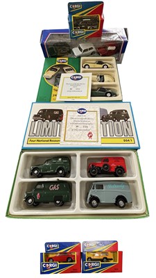 Lot 130 - A collection of various boxed Corgi die-cast cars