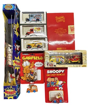 Lot 144 - A group of various cartoon related die-cast,...