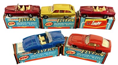 Lot 135 - Five boxed Lonestar die-cast cars [4 x Flyers...