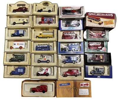 Lot 140 - A large collection of various boxed die-cast...