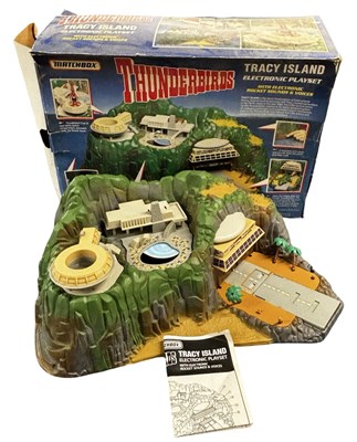 Lot 109 - A boxed Tracy Island electronic playset...