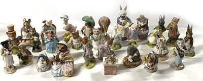 Lot 257 - A collection of Beswick Beatrix Potter figures...