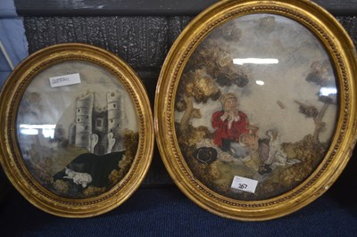 Lot 267 - An interesting Victorian felt and wool work...