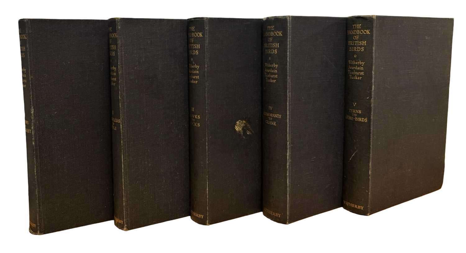 Lot 100 - H F WITHERBY ET AL: THE HANDBOOK OF BRITISH...