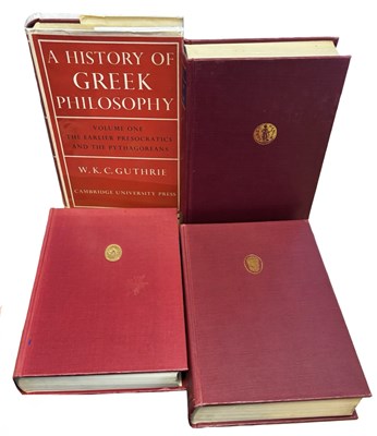 Lot 189 - W K C GUTHRIE: A HISTORY OF GREEK PHILOSOPHY:...