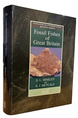 Lot 577 - D L DINELEY AND S J METCALF: FOSSIL FISHES OF...