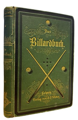 Lot 81 - BOGUMIL: DAS BILLIARDBUCH, Liepzig,...