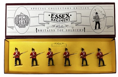 Lot 193 - A set of boxed Britain's Essex Regiment Soldiers