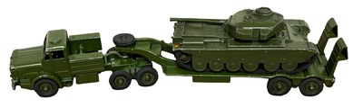 Lot 154 - A Dinky 660 Transporter together with a 651...