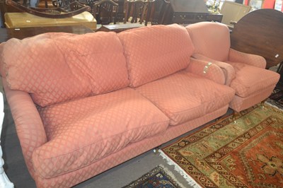 Lot 534 - Liberty - A two seater sofa with loose...