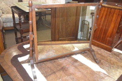 Lot 574 - A Georgian Revival dressing table mirror, 55cm...
