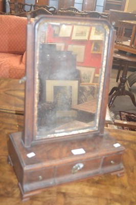 Lot 586 - A Georgian mahogany framed dressing table...