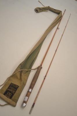 Lot 600 - A Hardys Alnwick Palakoma two piece cane fly...