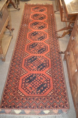 Lot 622 - A 20th Century Middle Eastern runner carpet ...