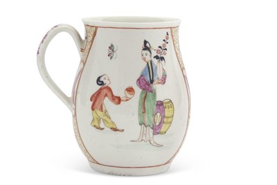 Lot 40 - 18th Century Worcester Bell Shaped Tankard...