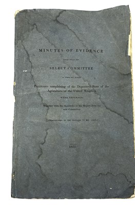 Lot 999a - MINUTES OF EVIDENCE TAKEN BEFORE THE SELECT...