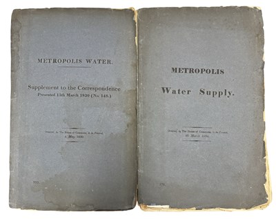 Lot 939 - METROPOLIS WATER: 2 Reports: SUPPLEMENT TO THE...