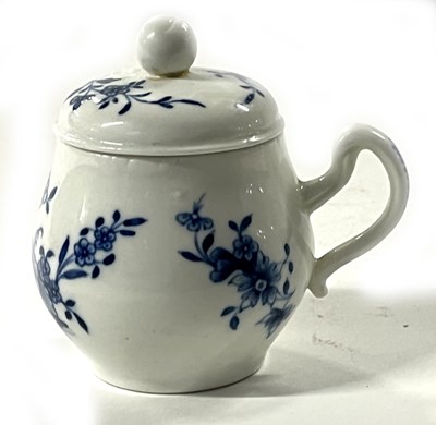 Lot 281 - Chantilly mustard cup and cover with...