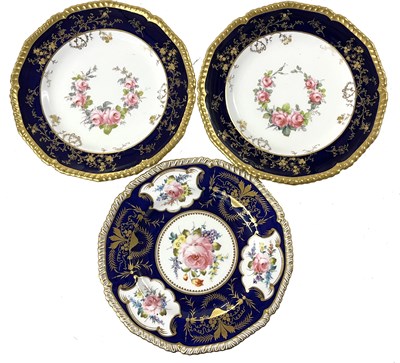 Lot 313 - Group of three Royal Crown Derby cabinet...