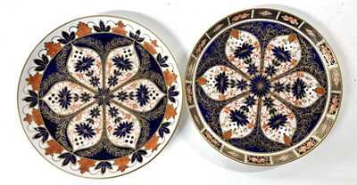 Lot 316 - Pair of Royal Crown Derby shallow dishes with...