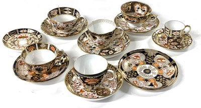 Lot 323 - Further group of Royal Crown Derby tea wares,...