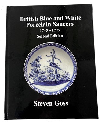 Lot 325 - Ceramic reference book, British blue and white...