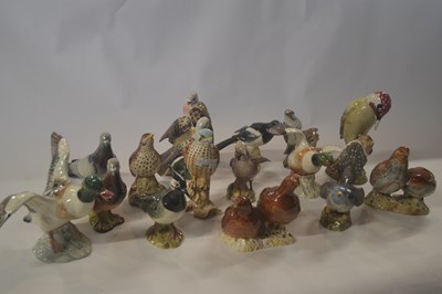 Lot 329 - Large collection of Beswick birds including a...