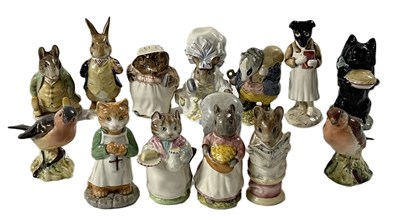 Lot 330 - Group of Beswick Beatrix Potter models...