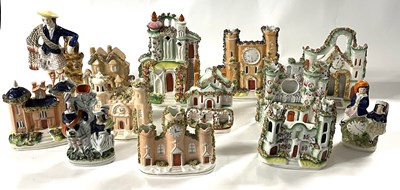 Lot 333 - Collection of Staffordshire wares including...