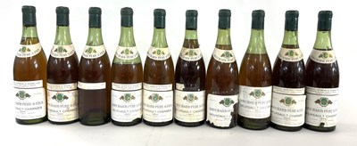 Lot 405 - Ten bottles of Meursault Charmes, Bouchard...