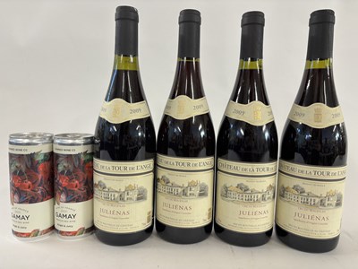 Lot 370 - Four bottles of 2009 Julienas, Chateau de la...