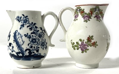 Lot 308 - Porcelain sparrowbeak jugs one with Curtis...